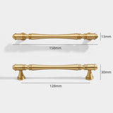 Gold Antique Brass Cabinet Pulls