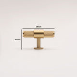 European Nordic Minimalist Knurled Cabinet Pulls