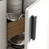 Unique Black Lucky 7 Cabinet Handles
