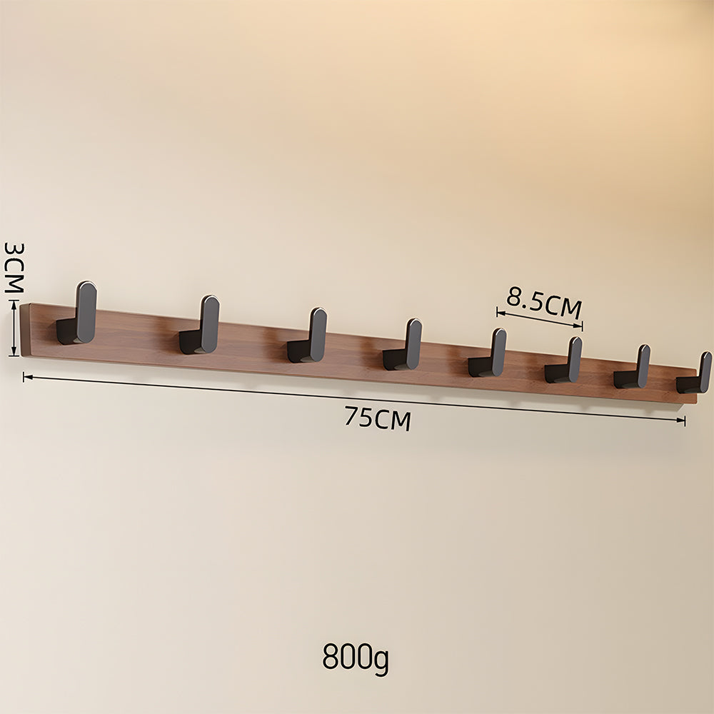 Wall Coat Hanger Light Luxury Solid Wood Coat Hook