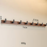 Wall Coat Hanger Light Luxury Solid Wood Coat Hook