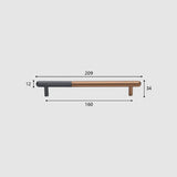 Stylish Color Matching Striped Aluminum Alloy Cabinet Handles