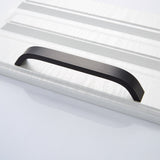 Sleek Curved Aluminum Alloy Cabinet Drawer Handles