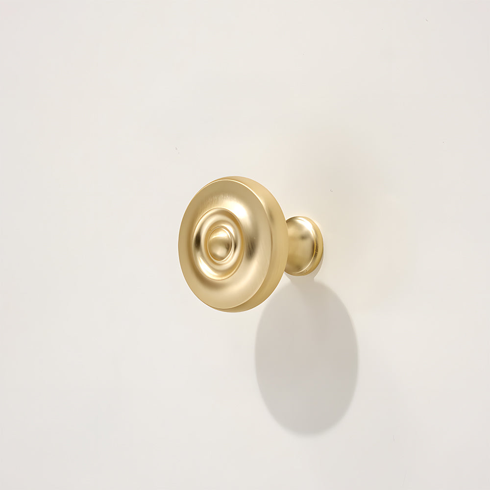 Light Luxury French Gold Wardrobe Door Drawer Cabinet Handles