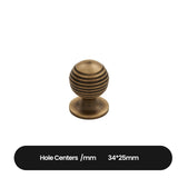 Antique Bronze Brass Cabinet Handles