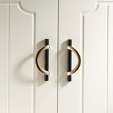 Semicircle Door Pulls Closet Wardrobe Cupboard Handles