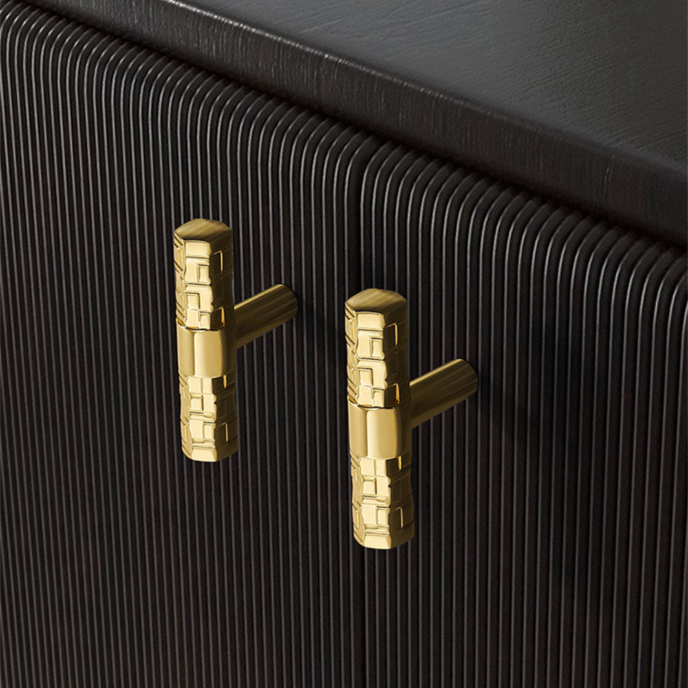 Creative T Bar Solid Zinc Alloy Cabinet Drawer Handles