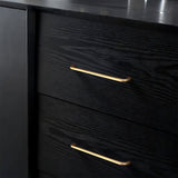 Simple Aluminum Alloy Rounded Arc Cabinet Handle