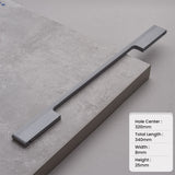Aluminum Alloy Extended Cabinet Handles Drawer Knobs for Kitchen