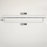 Glittery Silver Hammered Cabinet Bar Handle