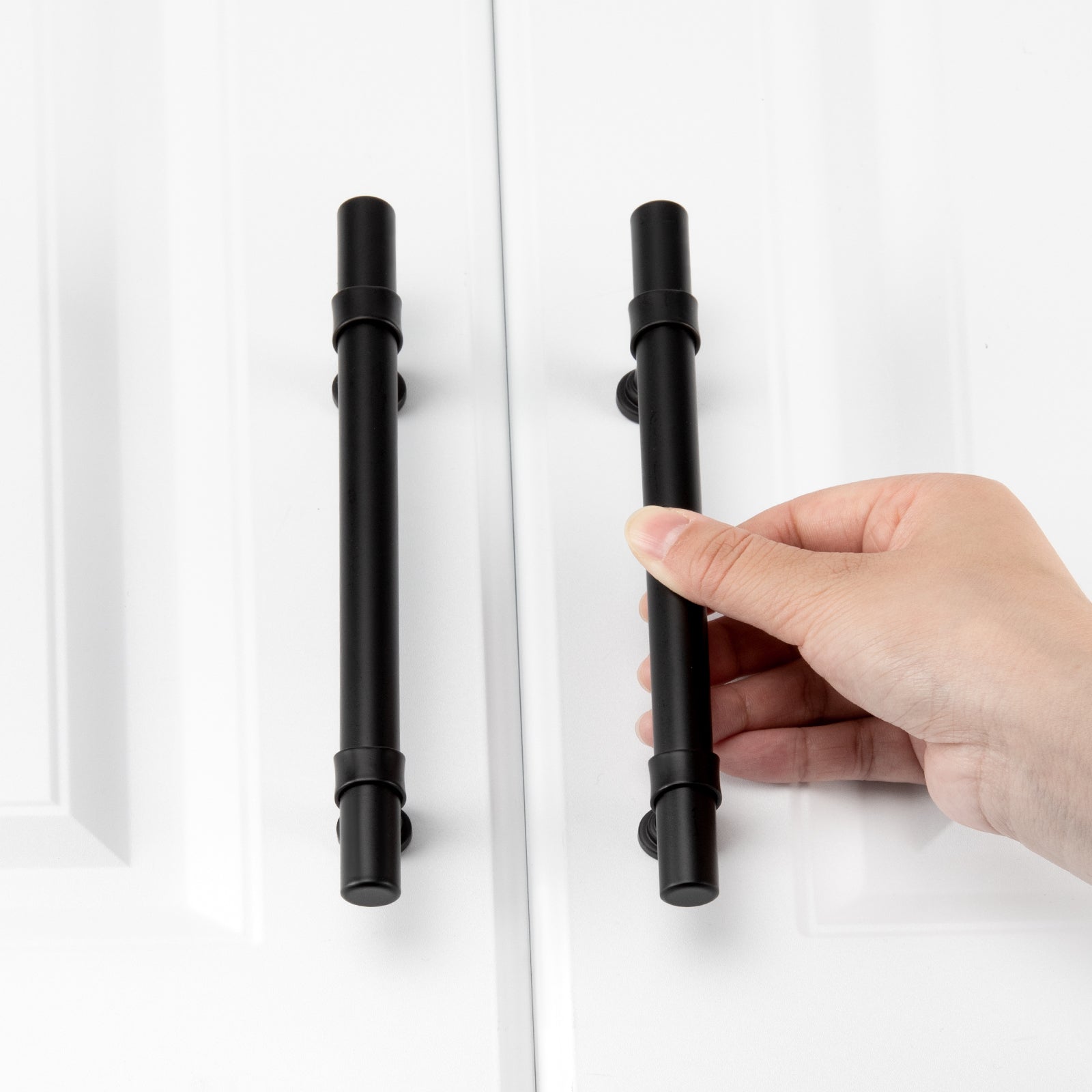 Black Cabinet Handles Kitchen Euro Style Cabinets Handles and Knobs