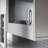 Luxurious Nordic Brass Cabinet Drawer Handles