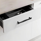 Solid Zinc Alloy Drawer Pulls for Bedroom Cabinet Dresser Doors