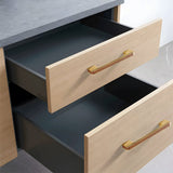 Nordic Modern Simple High-grade Leather Handle