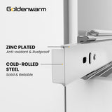 3-Section Full Extension Side Mount Slides Soft Close Drawer Slides 100 LB Load Capacity