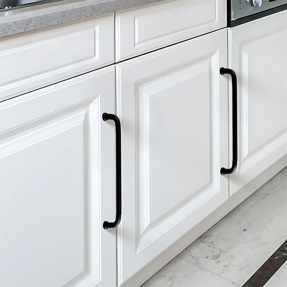 French Minimalist U-shaped Rounded Arc Cabinet Handles