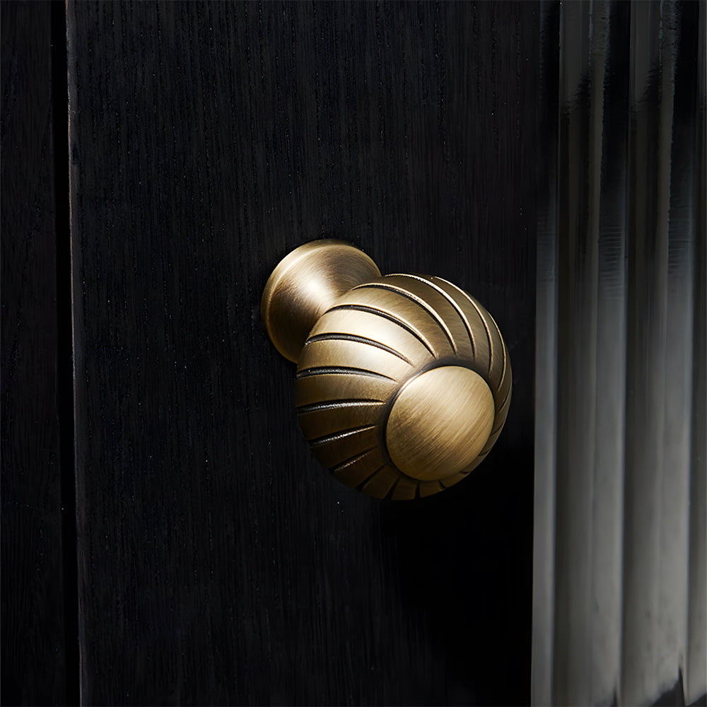 Antique Solid Brass Drawer Pulls Cabinet Handles