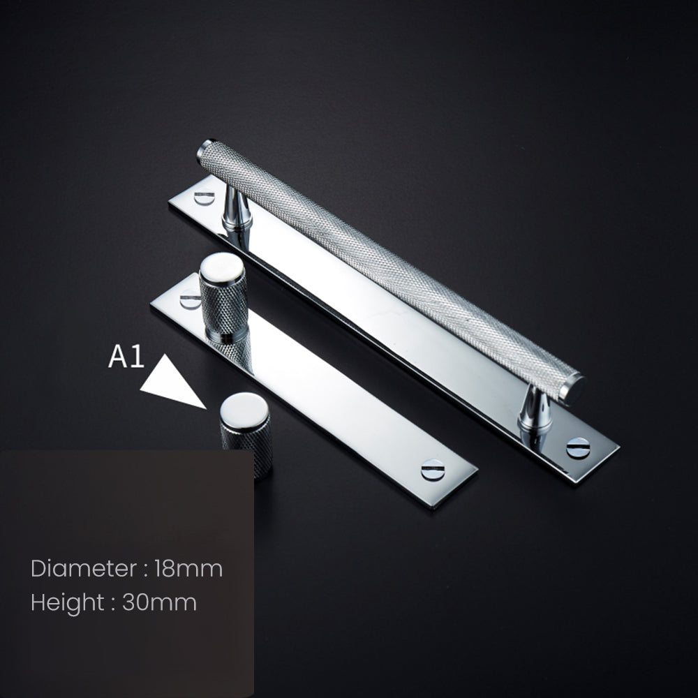 Brass Solid Chrome Dresser Handles Modern Cabinet and Drawer Pulls for Kitchen