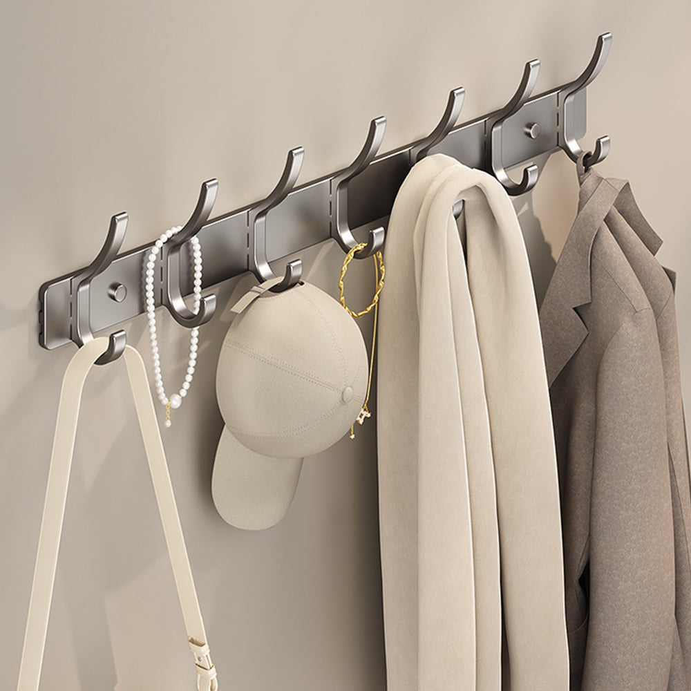 Bedroom Door Coat Storage Aluminum Alloy Steel Hook