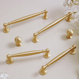 European Style Gold Wardrobe Cabinet Door Handle