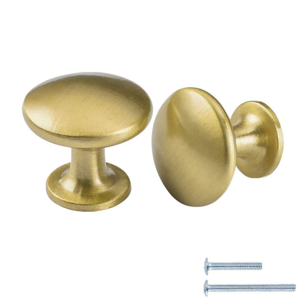 Black Round Cabinet Knobs for Kitchen