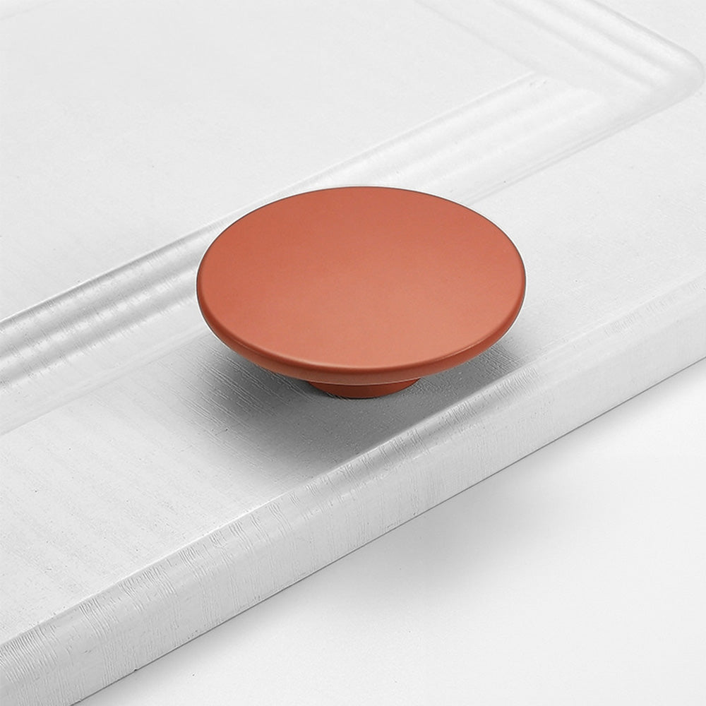 Simple French Style Zinc Alloy Color Cabinet Door Knobs
