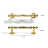 Modern Aristocratic Gold Cabinet Handles