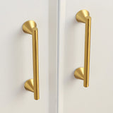Unique Design Cone-shaped Feet Brass Cabinet Pulls