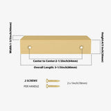 Aluminum Alloy Kitchen Cabinet Drawer Edge Pull