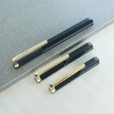 Gold Black Hollow Wardrobe Pulls