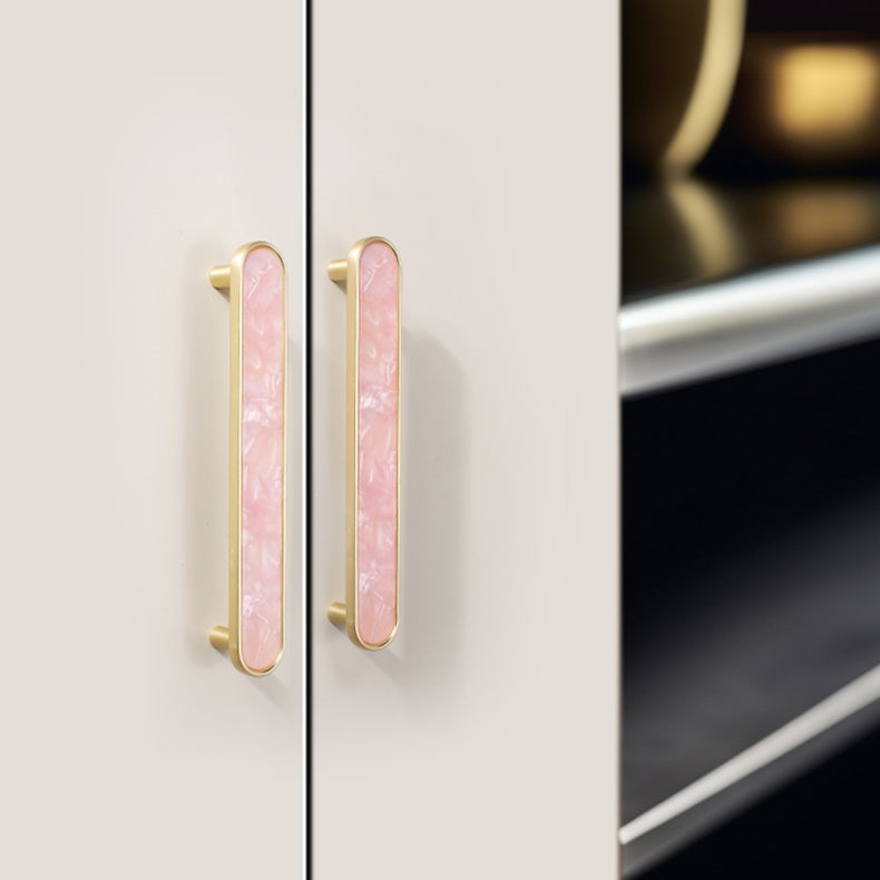 Luxury Natural Shell Cabinet Handles