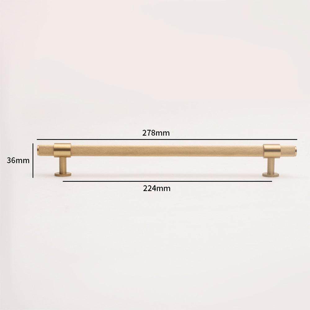 European Nordic Minimalist Knurled Cabinet Pulls