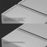 3/4 Extension Center Mount Slides Drawer Slides