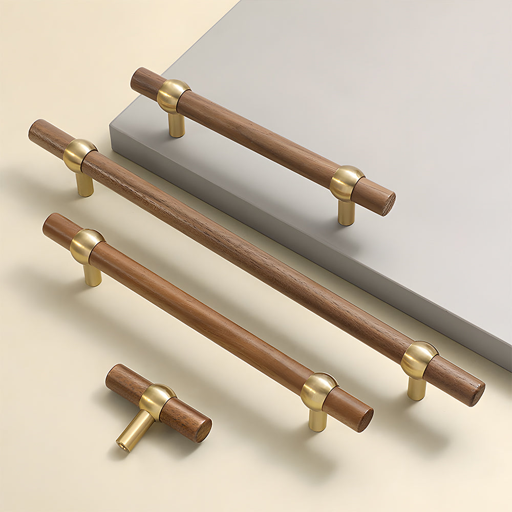 Modern Simple Drawer Door Wooden Cabinet Handle
