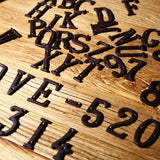 Antique Cast Wrought Iron House Alphabet Letters