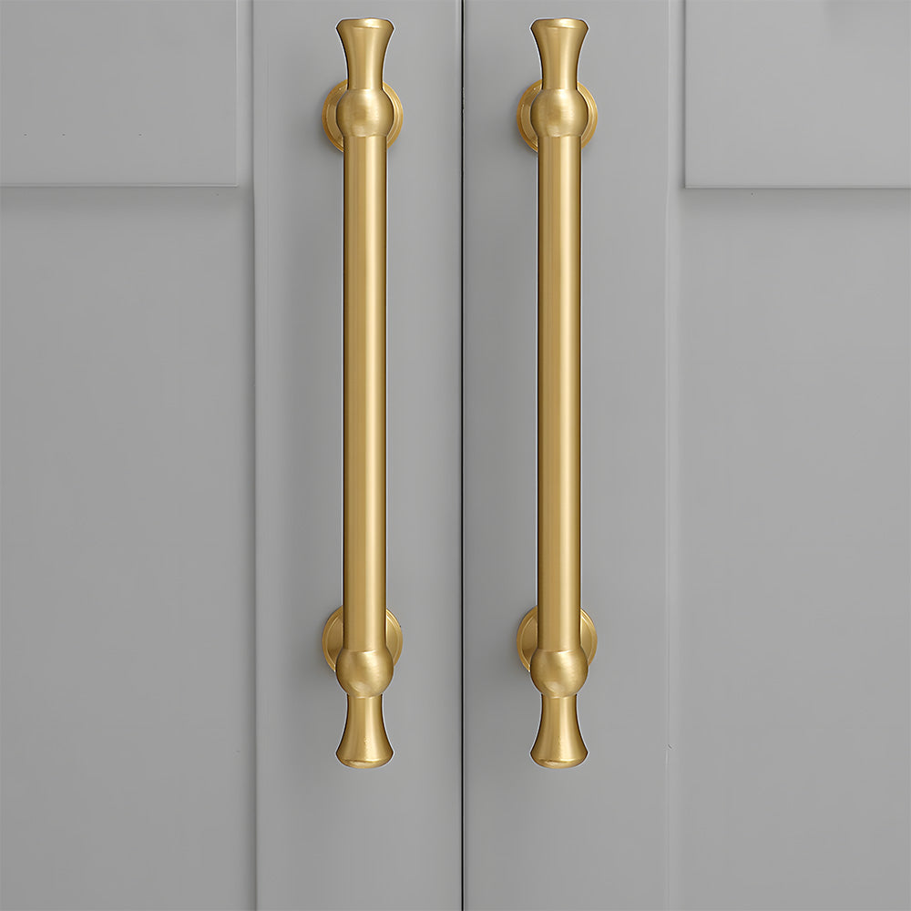 Brass Gold Solid Wardrobe Handle