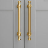 Brass Gold Solid Wardrobe Handle