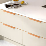 Minimalist Wardrobe Door Invisible Edge Cabinet Handles