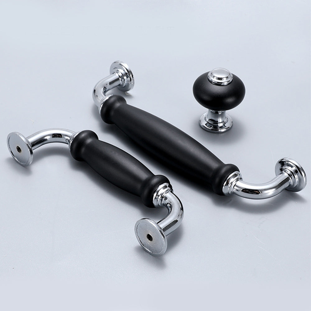 European Solid Zinc Alloy Kitchen Cabinet Handles