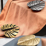 Leaf Brass Kitchen Pulls Drawer Knobs(A PAIR)