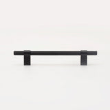 Simple Brass Cabinet Door Handle Black Gold Long Pull