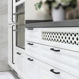 Simple Aluminum Alloy Rounded Arc Cabinet Handle