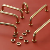 Luxurious Nordic Brass Cabinet Drawer Handles