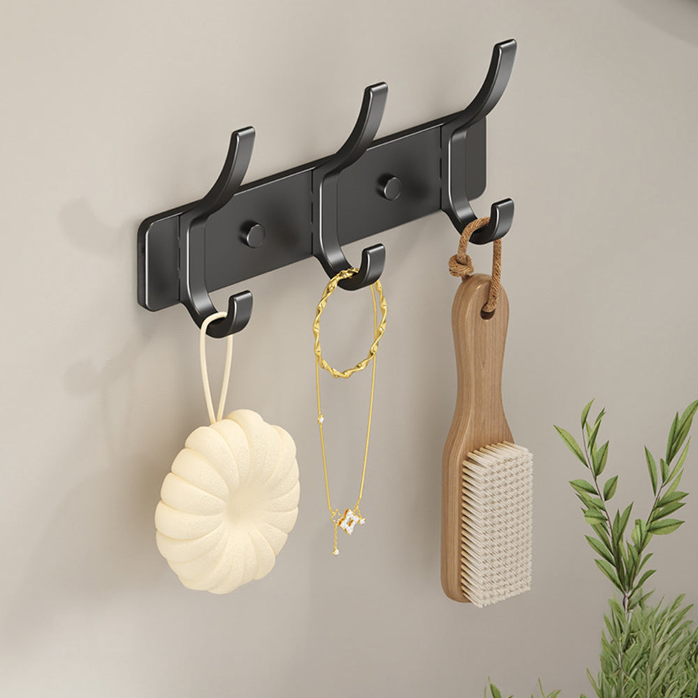 Bedroom Door Coat Storage Aluminum Alloy Steel Hook