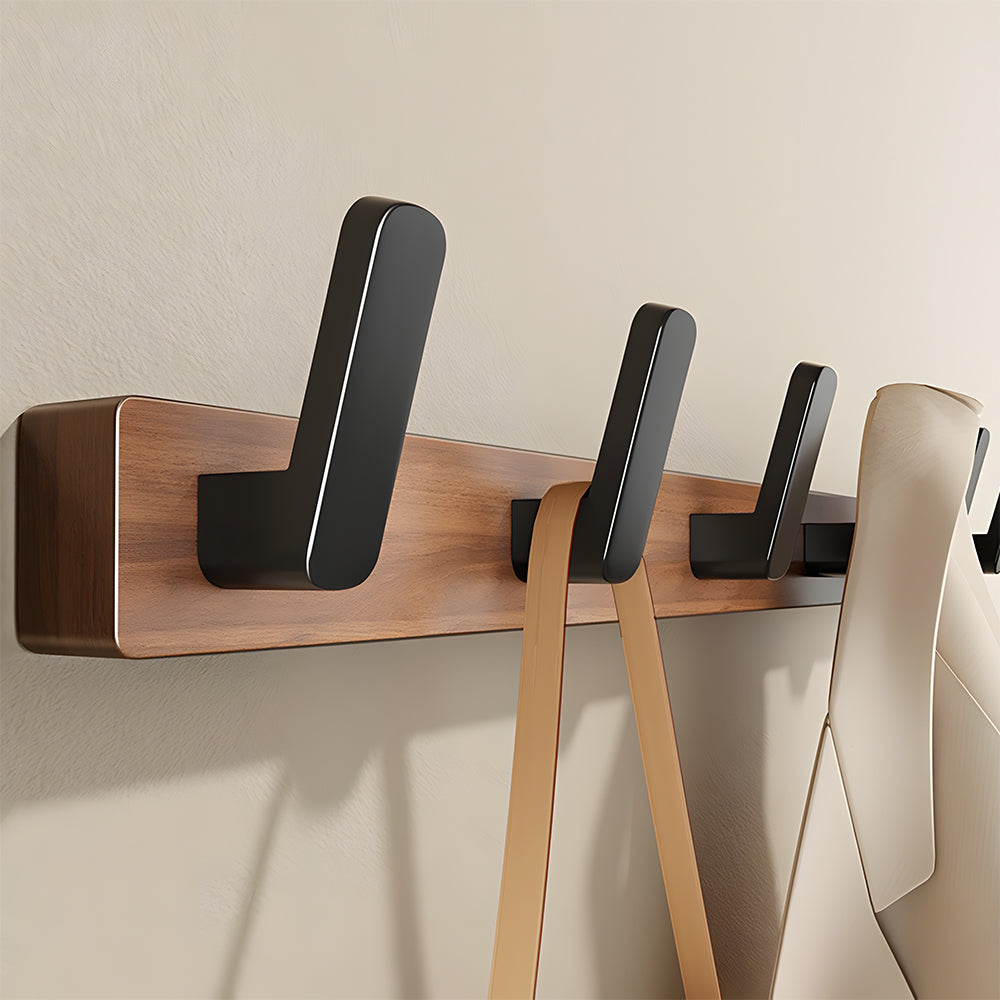Wall Coat Hanger Light Luxury Solid Wood Coat Hook