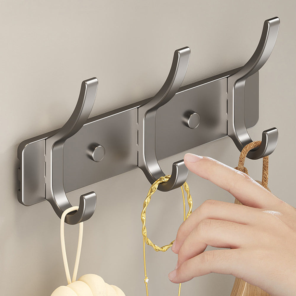 Bedroom Door Coat Storage Aluminum Alloy Steel Hook