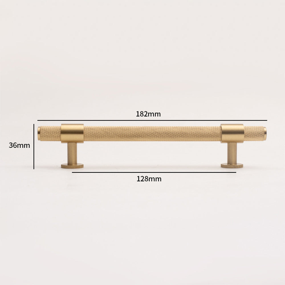 European Nordic Minimalist Knurled Cabinet Pulls