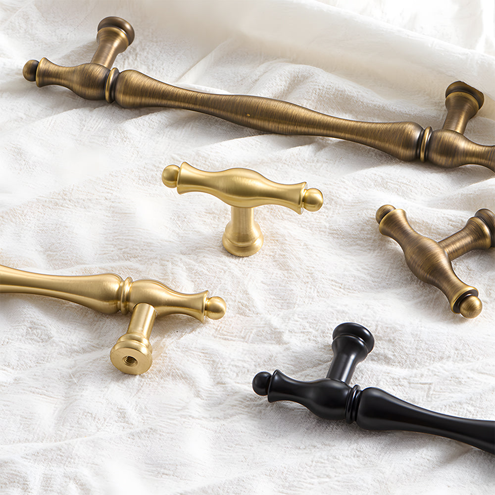American Solid Brass Cabinet Drawer Handles