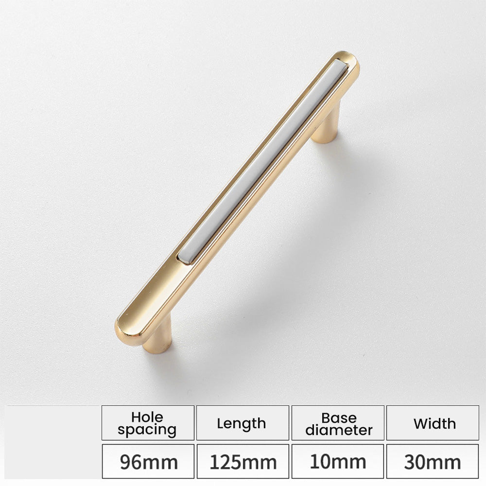 Modern Two-Tone Cabinet Handles Wardrobe Pulls