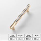 Modern Two-Tone Cabinet Handles Wardrobe Pulls